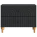 Dulap de noapte Negru 62 x 34,5 x 48 cm Lemn prelucrat - WALTI WALTI