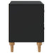 Dulap de noapte Negru 62 x 34,5 x 48 cm Lemn prelucrat - WALTI WALTI