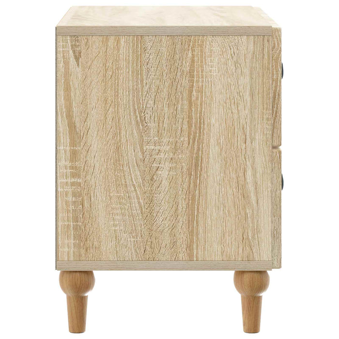Dulap de noapte Stejar Sonoma 62 x 34,5 x 48 cm Lemn prelucrat WALTI