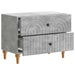 Dulap de noapte Gri Beton 62 x 34,5 x 48 cm Lemn prelucrat - WALTI WALTI