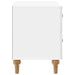Dulap de noapte cu sertar Alb foarte lucios 62 x 34,5 x 48 cm - WALTI WALTI