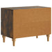 Dulap de noapte Stejar fumuriu 62 x 34,5 x 48 cm Lemn prelucrat - WALTI WALTI