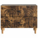 Dulap de noapte Stejar fumuriu 62 x 34,5 x 48 cm Lemn prelucrat - WALTI WALTI
