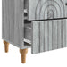 Dulap de noapte Sonoma gri 62 x 34,5 x 48 cm Lemn prelucrat - WALTI WALTI