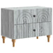 Dulap de noapte Sonoma gri 62 x 34,5 x 48 cm Lemn prelucrat - WALTI WALTI