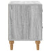 Dulap de noapte Sonoma gri 62 x 34,5 x 48 cm Lemn prelucrat - WALTI WALTI