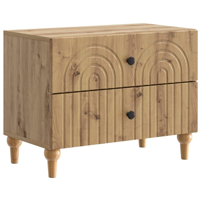 Dulap de noapte cu sertar Stejar Artizanal 62 x 34,5 x 48 cm WALTI