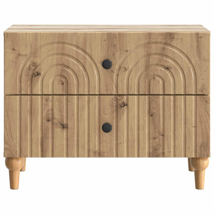 Dulap de noapte cu sertar Stejar Artizanal 62 x 34,5 x 48 cm WALTI