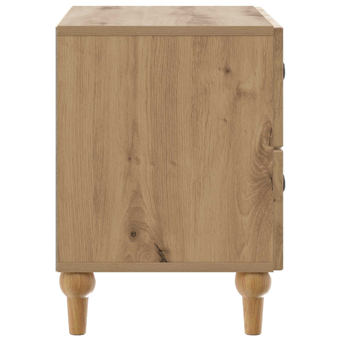 Dulap de noapte cu sertar Stejar Artizanal 62 x 34,5 x 48 cm WALTI