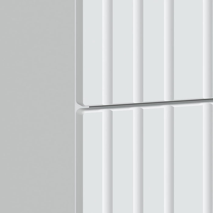 Dulap de noapte cu sertar Alb 43x 41 x 66,5 cm Lemn prelucrat - WALTI WALTI