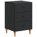 Dulap de noapte cu sertar Negru 43x 41 x 66,5 cm Lemn prelucrat - WALTI WALTI