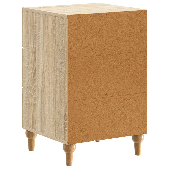 Dulap de noapte Stejar Sonoma 43x 41 x 66,5 cm Lemn prelucrat - WALTI WALTI