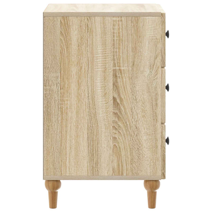 Dulap de noapte Stejar Sonoma 43x 41 x 66,5 cm Lemn prelucrat - WALTI WALTI