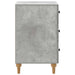 Dulap de noapte Gri Beton 43x 41 x 66,5 cm Lemn prelucrat - WALTI WALTI