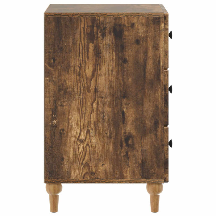 Dulap de noapte Stejar fumuriu 43x 41 x 66,5 cm Lemn prelucrat - WALTI WALTI