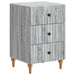 Dulap de noapte Sonoma gri 43x 41 x 66,5 cm Lemn prelucrat - WALTI WALTI