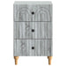 Dulap de noapte Sonoma gri 43x 41 x 66,5 cm Lemn prelucrat - WALTI WALTI