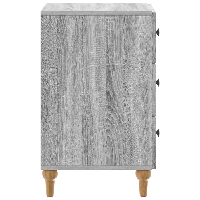 Dulap de noapte Sonoma gri 43x 41 x 66,5 cm Lemn prelucrat - WALTI WALTI