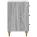 Dulap de noapte Sonoma gri 43x 41 x 66,5 cm Lemn prelucrat - WALTI WALTI