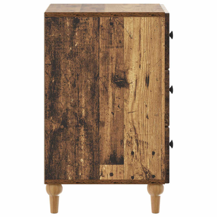 Dulap de noapte Lemn vechi 43x 41 x 66,5 cm Lemn prelucrat - WALTI WALTI