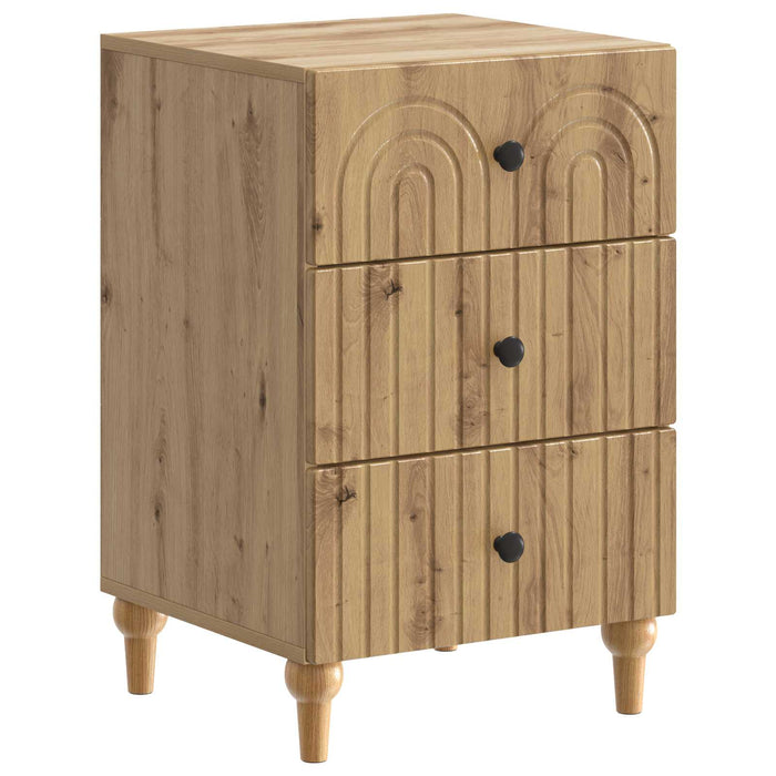 Dulap de noapte cu sertar Stejar Artizanal 43x 41 x 66,5 cm - WALTI WALTI