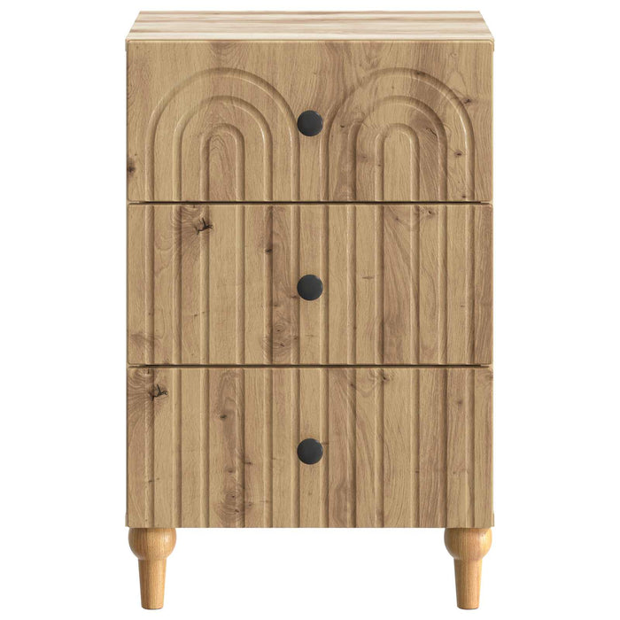 Dulap de noapte cu sertar Stejar Artizanal 43x 41 x 66,5 cm - WALTI WALTI