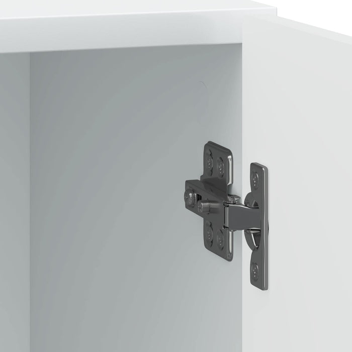 Dulap de noapte Alb 43 x 34,5 x 50 cm Lemn prelucrat - WALTI WALTI