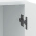 Dulap de noapte Alb 43 x 34,5 x 50 cm Lemn prelucrat - WALTI WALTI