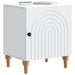 Dulap de noapte Alb 43 x 34,5 x 50 cm Lemn prelucrat - WALTI WALTI