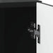 Dulap de noapte Negru 43 x 34,5 x 50 cm Lemn prelucrat - WALTI WALTI