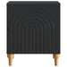 Dulap de noapte Negru 43 x 34,5 x 50 cm Lemn prelucrat - WALTI WALTI