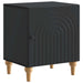 Dulap de noapte 2 pcs Negru 43 x 34,5 x 50 cm Lemn prelucrat - WALTI WALTI