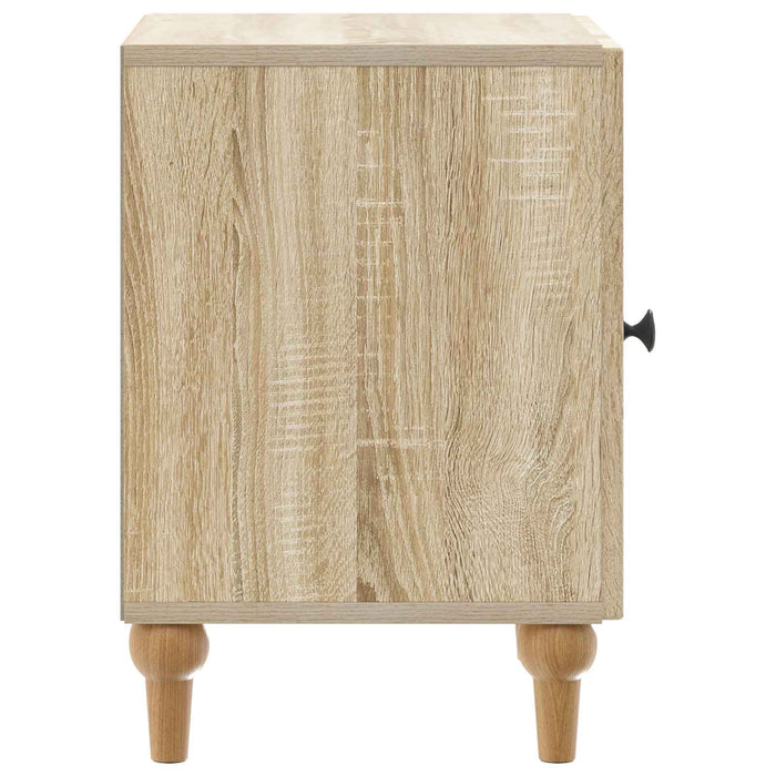 Dulap de noapte Stejar Sonoma 43 x 34,5 x 50 cm Lemn prelucrat - WALTI WALTI