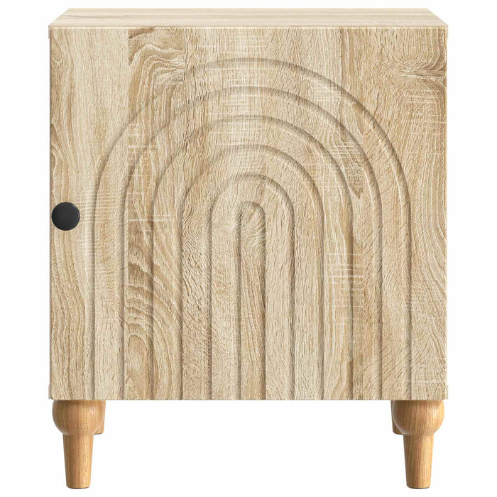 Dulap de noapte 2 pcs Stejar Sonoma 43 x 34,5 x 50 cm - WALTI WALTI