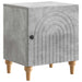 Dulap de noapte Gri Beton 43 x 34,5 x 50 cm Lemn prelucrat - WALTI WALTI