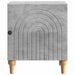 Dulap de noapte Gri Beton 43 x 34,5 x 50 cm Lemn prelucrat - WALTI WALTI