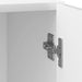 Dulap de noapte Alb foarte lucios 43 x 34,5 x 50 cm - WALTI WALTI