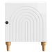 Dulap de noapte Alb foarte lucios 43 x 34,5 x 50 cm - WALTI WALTI