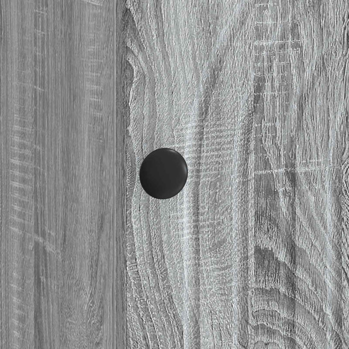 Dulap de noapte Sonoma gri 43 x 34,5 x 50 cm Lemn prelucrat - WALTI WALTI