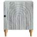 Dulap de noapte Sonoma gri 43 x 34,5 x 50 cm Lemn prelucrat - WALTI WALTI
