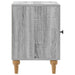 Dulap de noapte Sonoma gri 43 x 34,5 x 50 cm Lemn prelucrat - WALTI WALTI