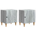 Dulap de noapte 2 pcs Sonoma gri 43 x 34,5 x 50 cm - WALTI WALTI
