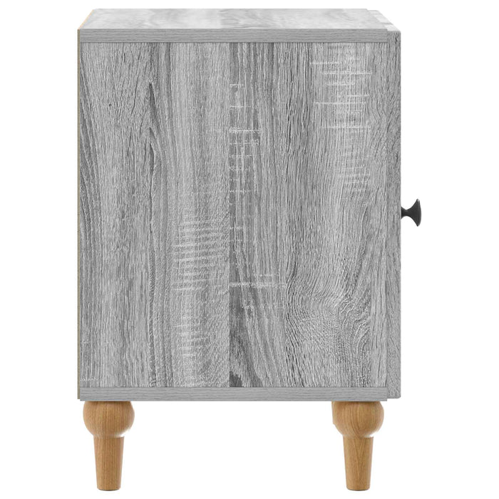 Dulap de noapte 2 pcs Sonoma gri 43 x 34,5 x 50 cm - WALTI WALTI