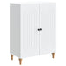 Bufet Alb 66 x 34,5 x 90 cm Lemn prelucrat - WALTI WALTI