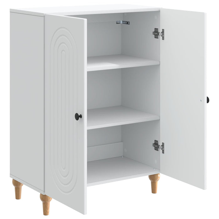 Bufet Alb 66 x 34,5 x 90 cm Lemn prelucrat - WALTI WALTI