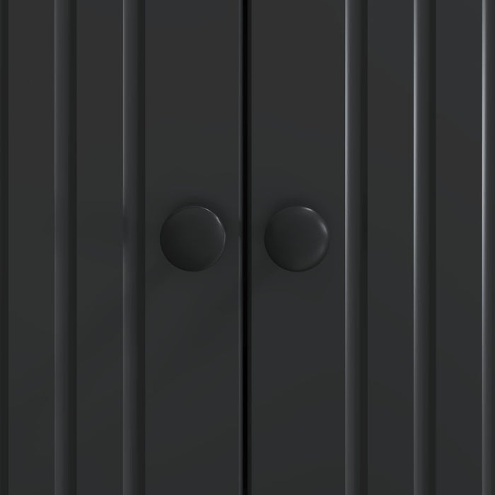 Bufet Negru 66 x 34,5 x 90 cm Lemn prelucrat - WALTI WALTI