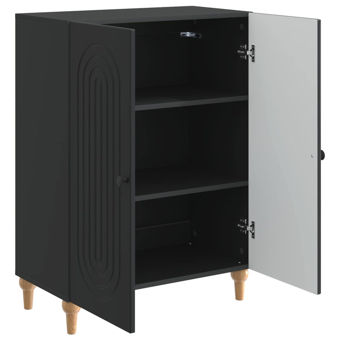 Bufet Negru 66 x 34,5 x 90 cm Lemn prelucrat - WALTI WALTI