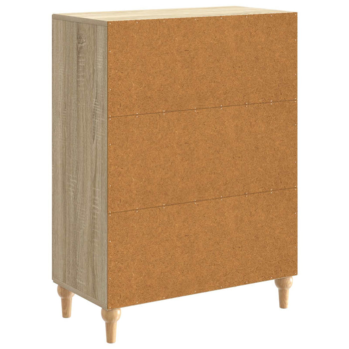 Bufet Stejar Sonoma 66 x 34,5 x 90 cm Lemn prelucrat - WALTI WALTI