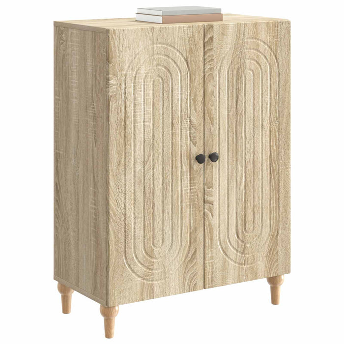 Bufet Stejar Sonoma 66 x 34,5 x 90 cm Lemn prelucrat - WALTI WALTI