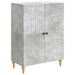 Bufet Gri Beton 66 x 34,5 x 90 cm Lemn prelucrat - WALTI WALTI